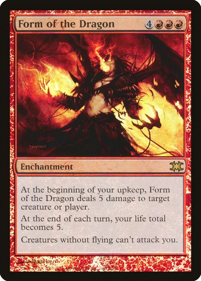 Form of the Dragon (From the Vault: Dragons) - Magic: The Gathering in TCG Land