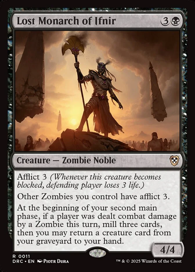 Lost Monarch of Ifnir (Aetherdrift Commander) - Magic: The Gathering in TCG Land