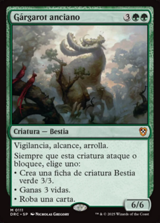Gárgarot anciano (Aetherdrift Commander) - Magic: The Gathering in TCG Land México