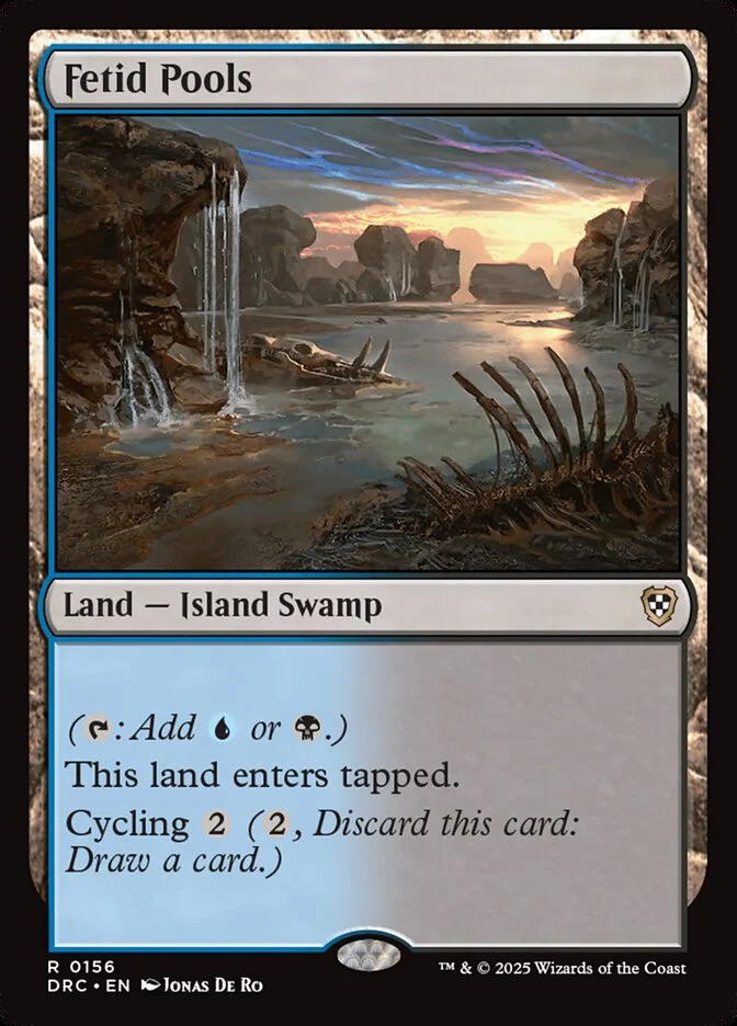 Fetid Pools (Aetherdrift Commander) - Magic: The Gathering in TCG Land