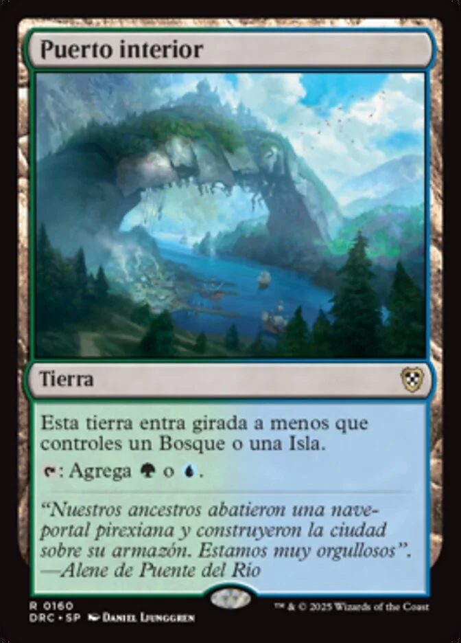 Puerto interior (Aetherdrift Commander) - Magic: The Gathering in TCG Land