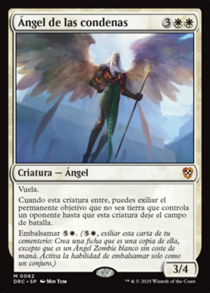 Ángel de las condenas (Aetherdrift Commander) - Magic: The Gathering in TCG Land