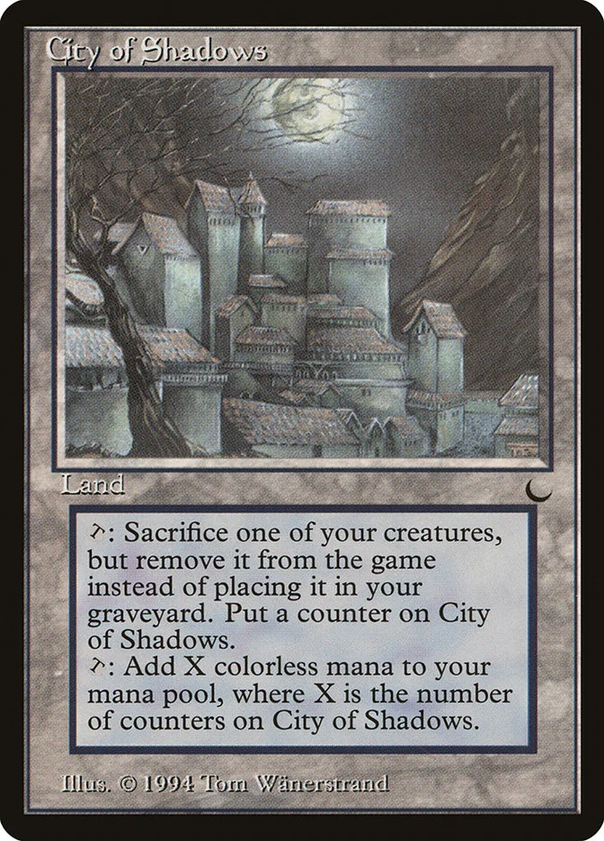 City of Shadows (The Dark) - Magic: The Gathering in TCG Land