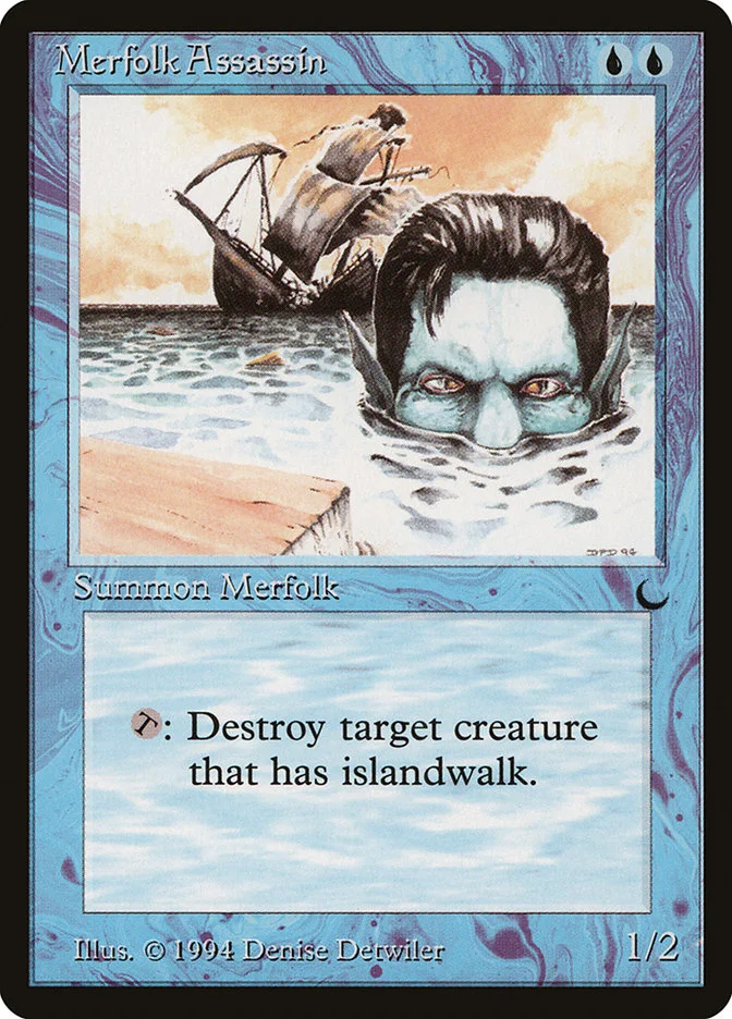 Merfolk Assassin (The Dark) - Magic: The Gathering in TCG Land
