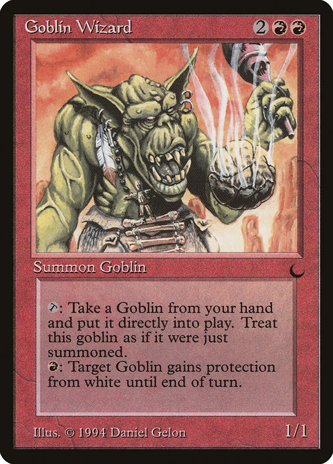 Goblin Wizard (The Dark) - Magic: The Gathering in TCG Land