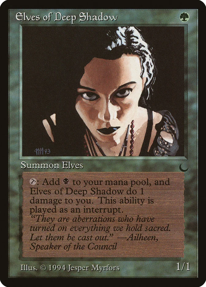 Elves of Deep Shadow (The Dark) - Magic: The Gathering in TCG Land