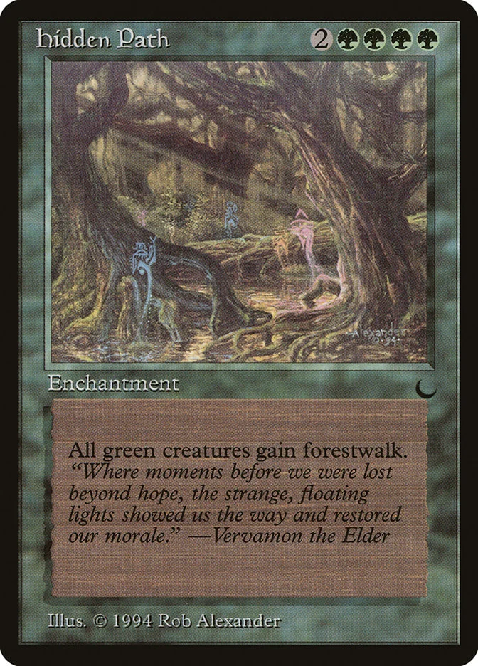 Hidden Path (The Dark) - Magic: The Gathering in TCG Land