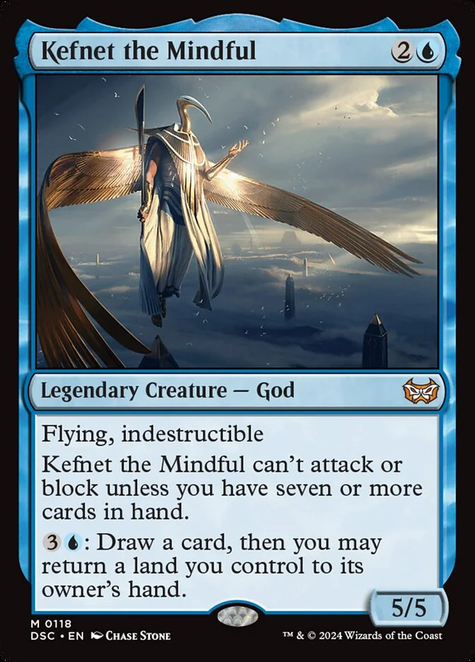 Kefnet the Mindful (Duskmourn: House of Horror Commander) - Magic: The Gathering in TCG Land