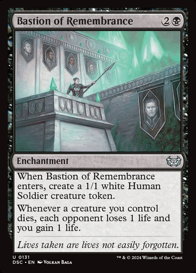 Bastion of Remembrance (Duskmourn: House of Horror Commander) - Magic: The Gathering in TCG Land
