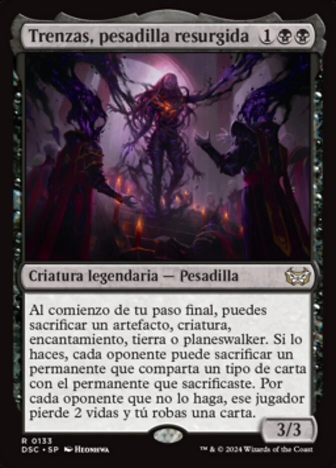 Trenzas, pesadilla resurgida (Duskmourn: House of Horror Commander) - Magic: The Gathering in TCG Land