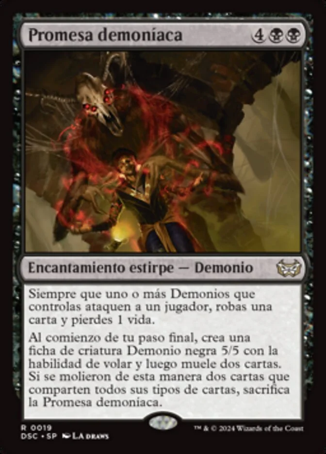 Promesa demoníaca (Duskmourn: House of Horror Commander) - Magic: The Gathering in TCG Land
