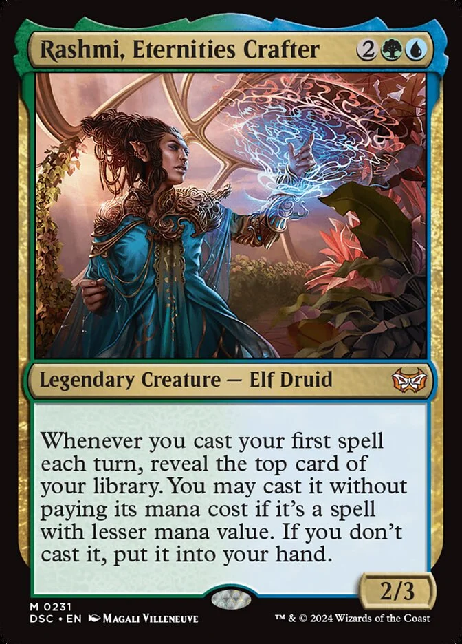 Rashmi, Eternities Crafter (Duskmourn: House of Horror Commander) - Magic: The Gathering in TCG Land