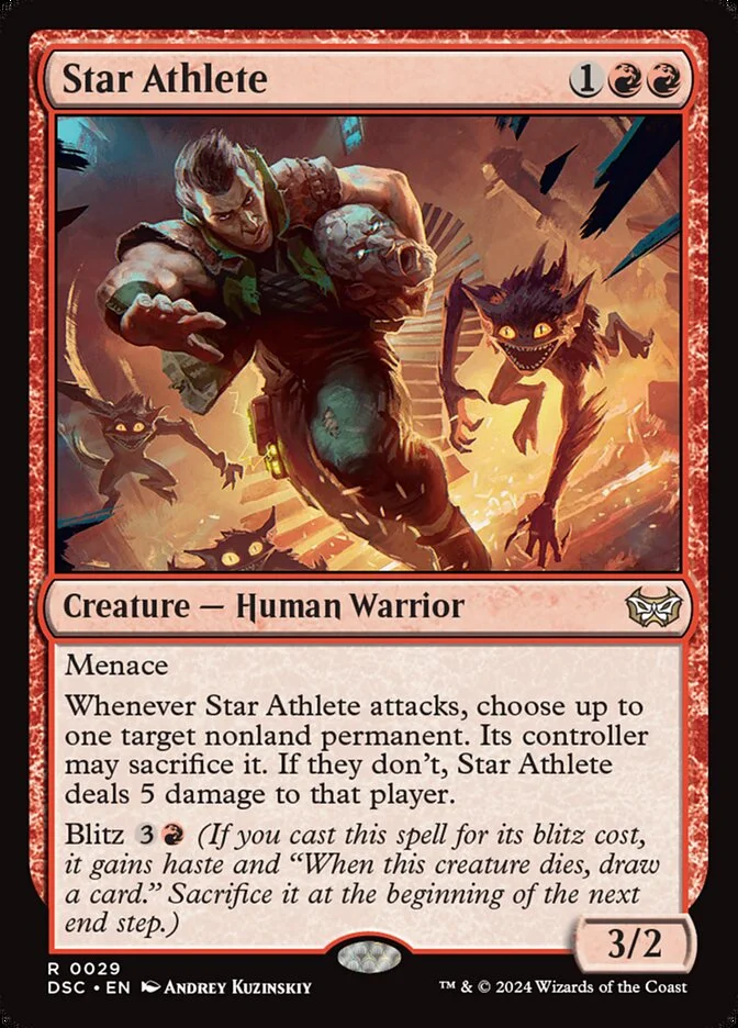Star Athlete (Duskmourn: House of Horror Commander) - Magic: The Gathering in TCG Land