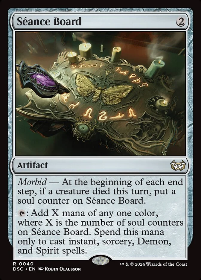 Séance Board (Duskmourn: House of Horror Commander) - Magic: The Gathering in TCG Land