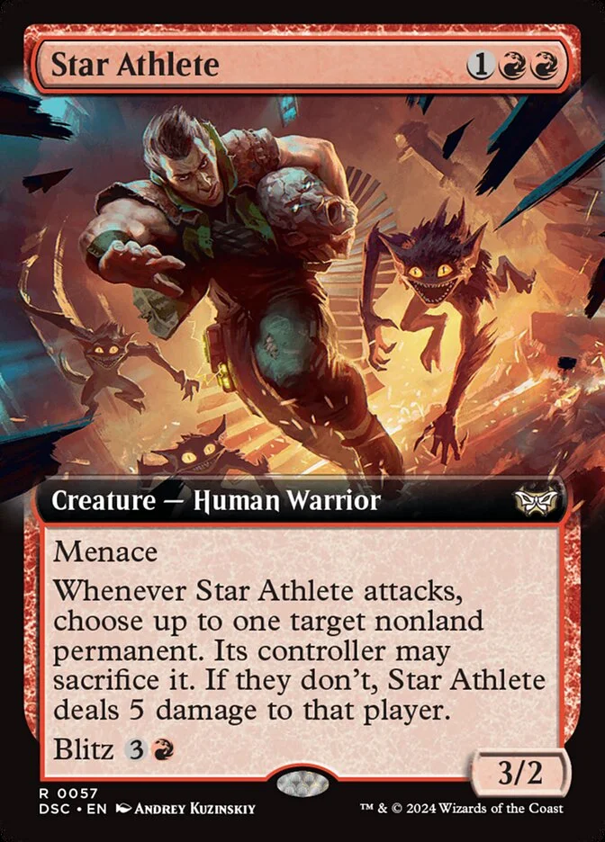 Star Athlete (Duskmourn: House of Horror Commander) - Magic: The Gathering in TCG Land