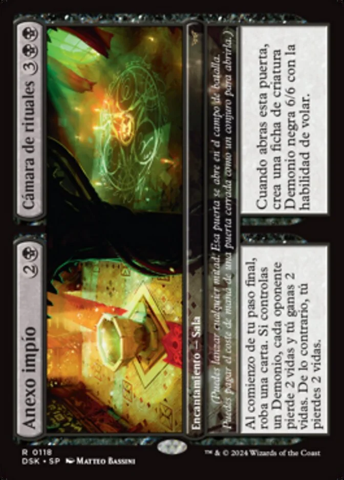 Anexo impío (Duskmourn: House of Horror) - Magic: The Gathering in TCG Land