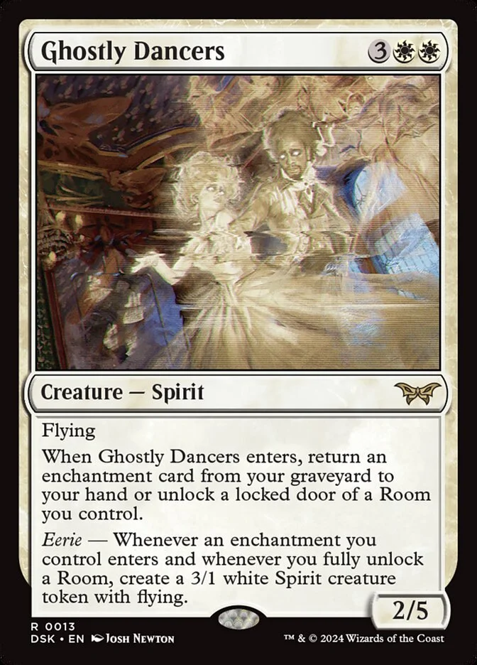 Ghostly Dancers (Duskmourn: House of Horror) - Magic: The Gathering in TCG Land México