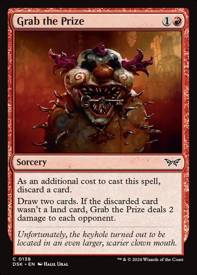Grab the Prize (Duskmourn: House of Horror) - Magic: The Gathering in TCG Land