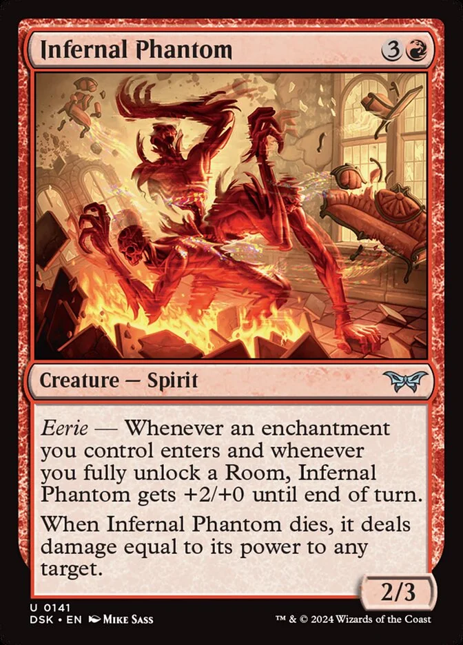 Infernal Phantom (Duskmourn: House of Horror) - Magic: The Gathering in TCG Land