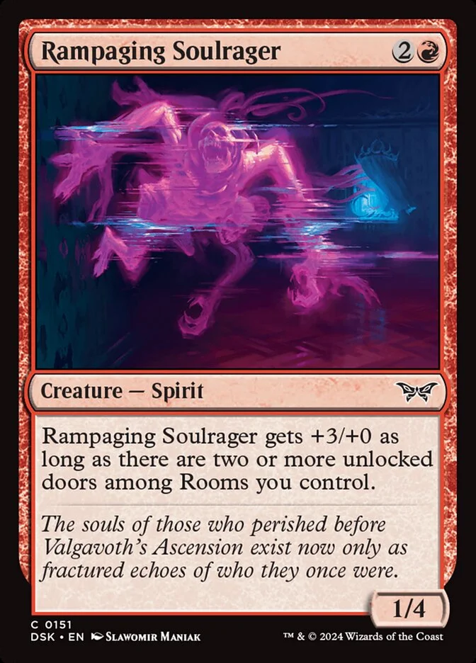 Rampaging Soulrager (Duskmourn: House of Horror) - Magic: The Gathering in TCG Land México