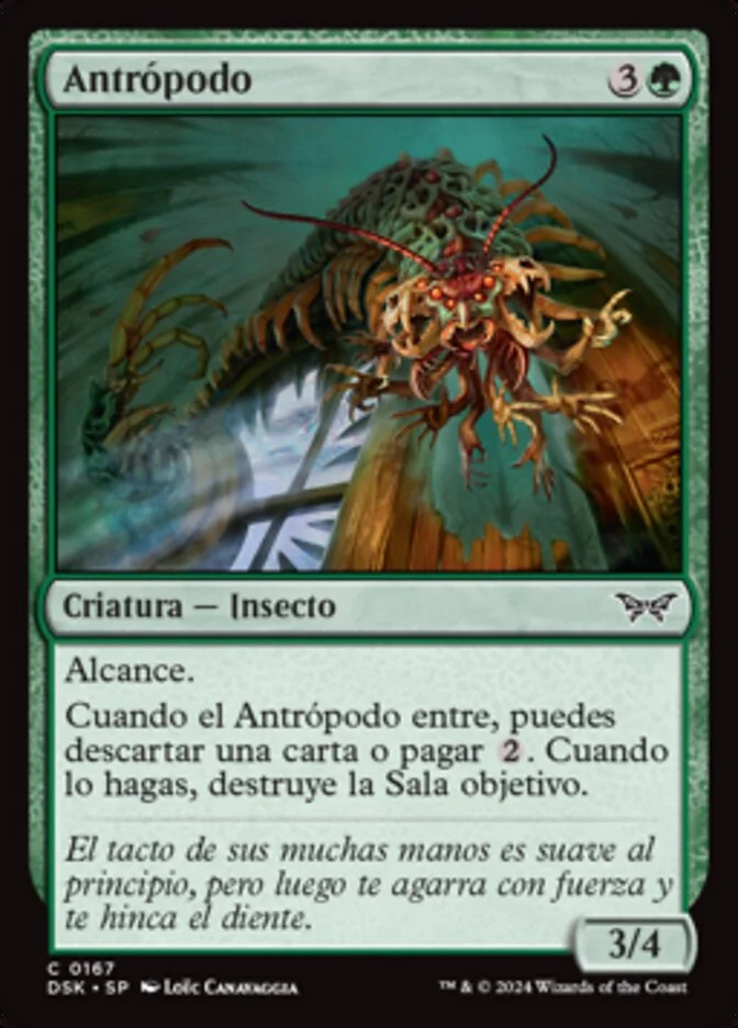 Antrópodo (Duskmourn: House of Horror) - Magic: The Gathering in TCG Land México
