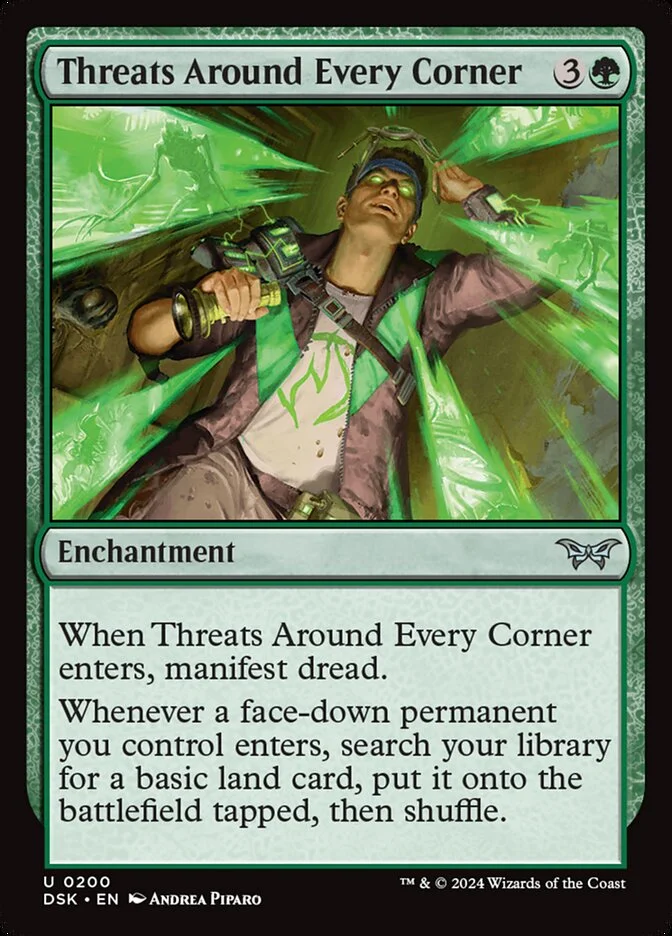 Threats Around Every Corner (Duskmourn: House of Horror) - Magic: The Gathering in TCG Land México