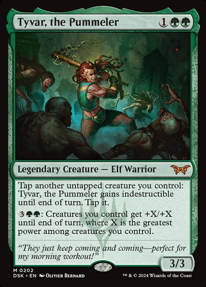 Tyvar, the Pummeler (Duskmourn: House of Horror) - Magic: The Gathering in TCG Land