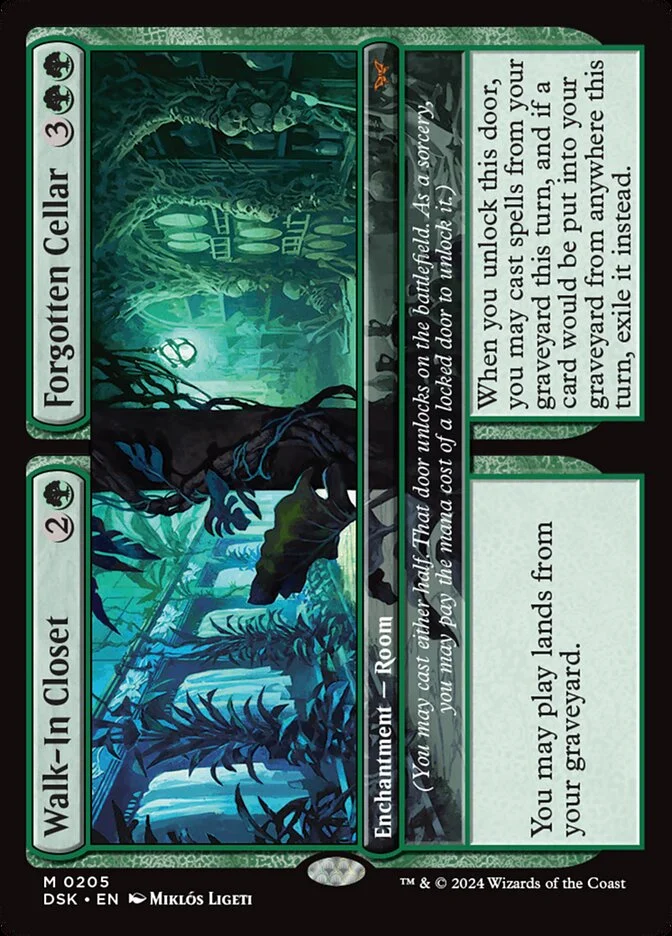 Walk-In Closet (Duskmourn: House of Horror) - Magic: The Gathering in TCG Land