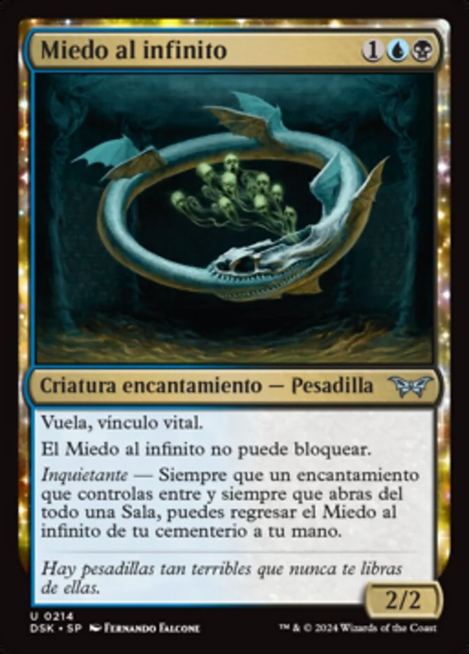 Miedo al infinito (Duskmourn: House of Horror) - Magic: The Gathering in TCG Land