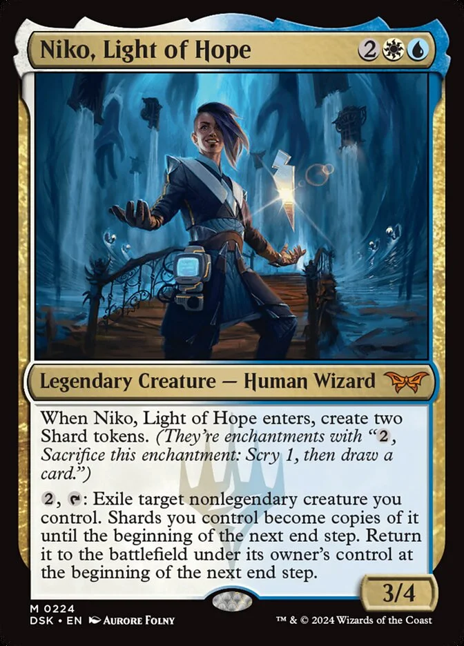 Niko, Light of Hope (Duskmourn: House of Horror) - Magic: The Gathering in TCG Land