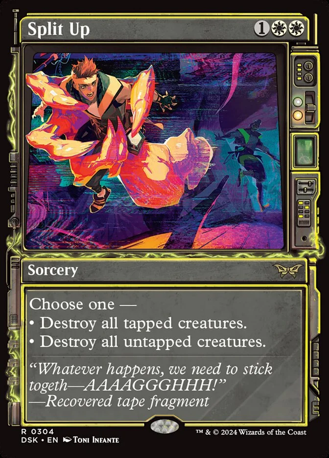 Split Up (Duskmourn: House of Horror) - Magic: The Gathering in TCG Land