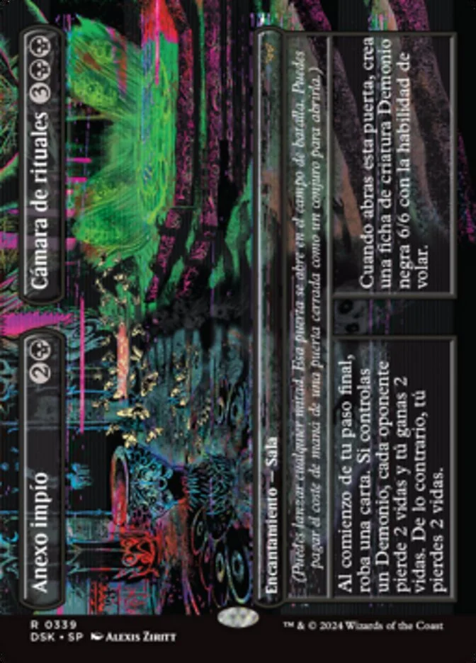 Anexo impío (Duskmourn: House of Horror) - Magic: The Gathering in TCG Land