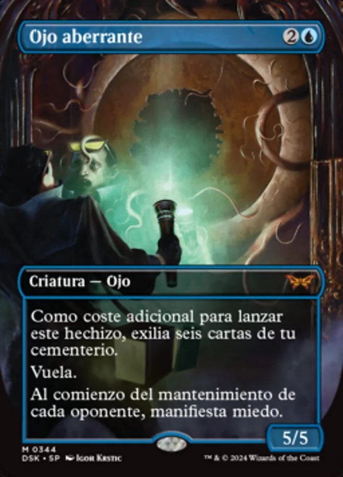 Ojo aberrante (Duskmourn: House of Horror) - Magic: The Gathering in TCG Land