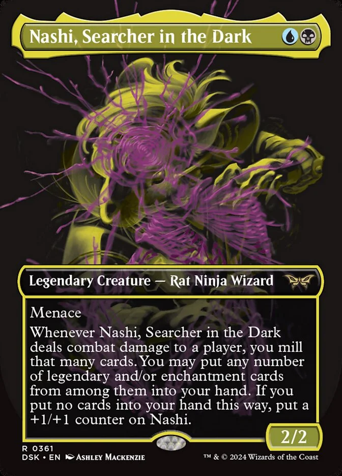 Nashi, Searcher in the Dark (Duskmourn: House of Horror) - Magic: The Gathering in TCG Land