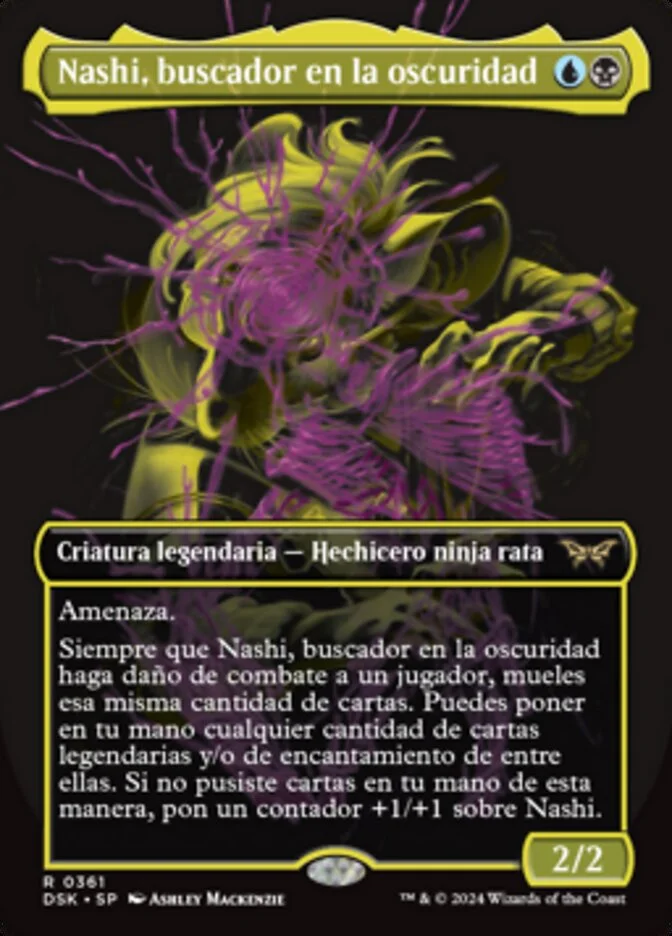 Nashi, buscador en la oscuridad (Duskmourn: House of Horror) - Magic: The Gathering in TCG Land