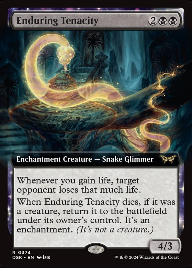 Enduring Tenacity (Duskmourn: House of Horror) - Magic: The Gathering in TCG Land