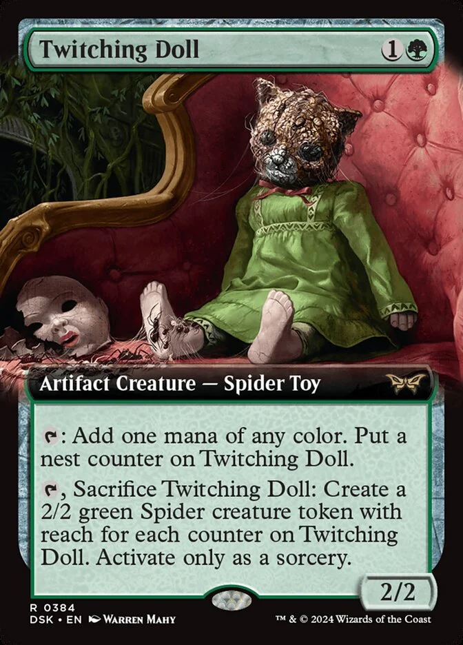 Twitching Doll (Duskmourn: House of Horror) - Magic: The Gathering in TCG Land