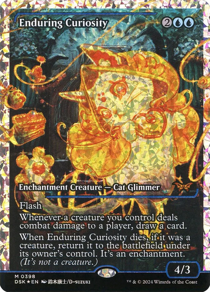 Enduring Curiosity (Duskmourn: House of Horror) - Magic: The Gathering in TCG Land