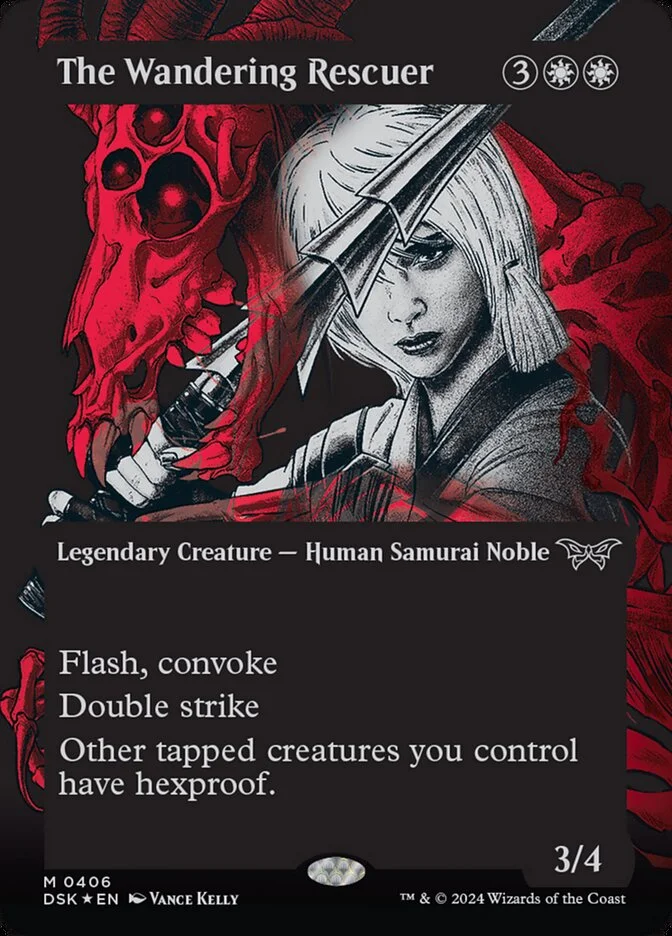 The Wandering Rescuer (Duskmourn: House of Horror) - Magic: The Gathering in TCG Land