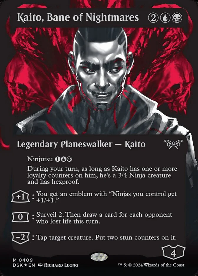 Kaito, Bane of Nightmares (Duskmourn: House of Horror) - Magic: The Gathering in TCG Land