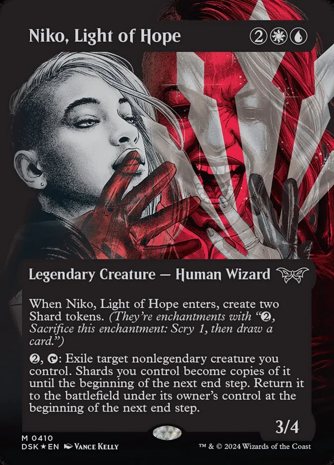 Niko, Light of Hope (Duskmourn: House of Horror) - Magic: The Gathering in TCG Land