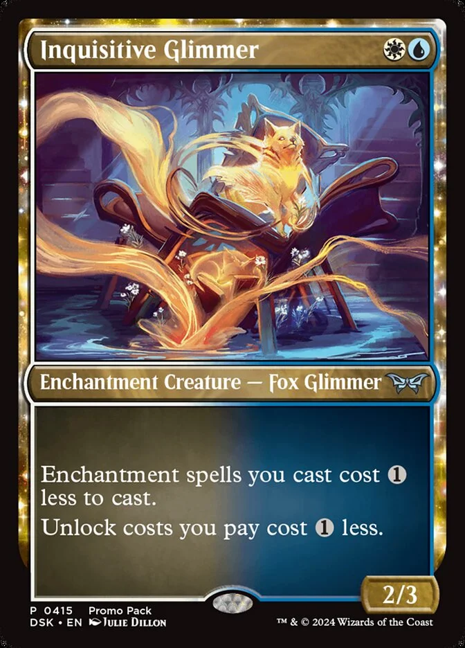 Inquisitive Glimmer (Duskmourn: House of Horror) - Magic: The Gathering in TCG Land