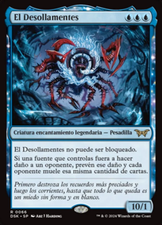 El Desollamentes (Duskmourn: House of Horror) - Magic: The Gathering in TCG Land México