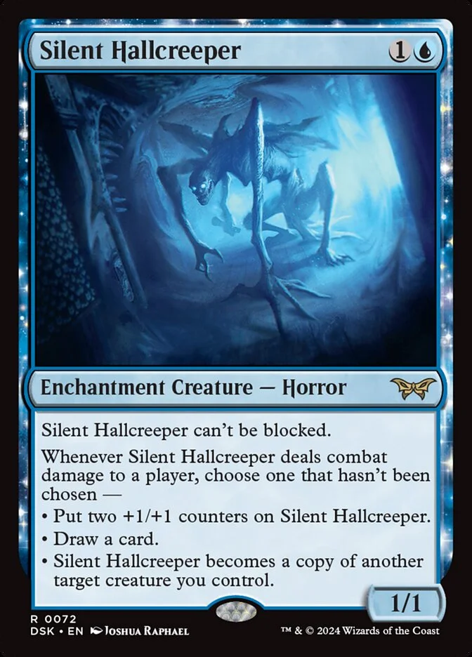 Silent Hallcreeper (Duskmourn: House of Horror) - Magic: The Gathering in TCG Land México