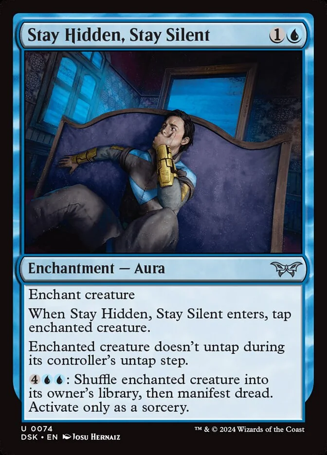 Stay Hidden, Stay Silent (Duskmourn: House of Horror) - Magic: The Gathering in TCG Land México