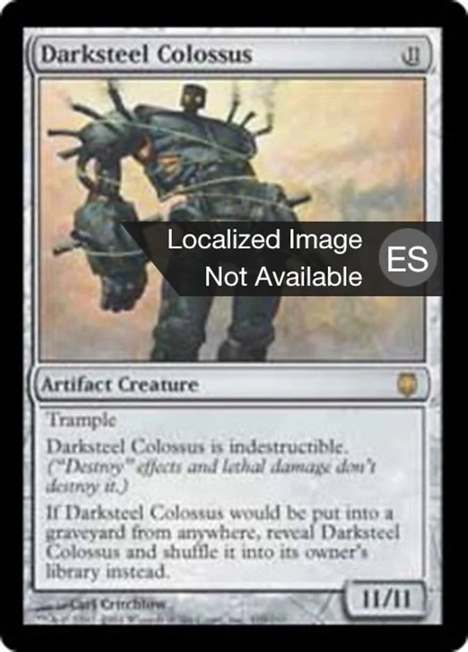 Coloso de acero oscuro (Darksteel) - Magic: The Gathering in TCG Land