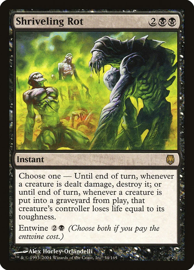 Shriveling Rot (Darksteel) - Magic: The Gathering in TCG Land