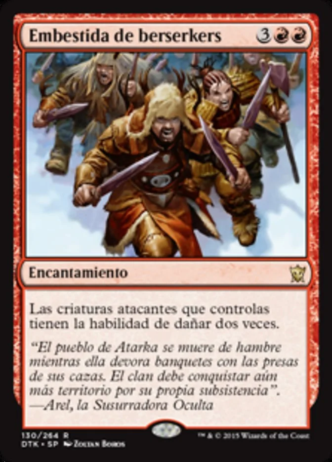 Embestida de berserkers (Dragons of Tarkir) - Magic: The Gathering in TCG Land