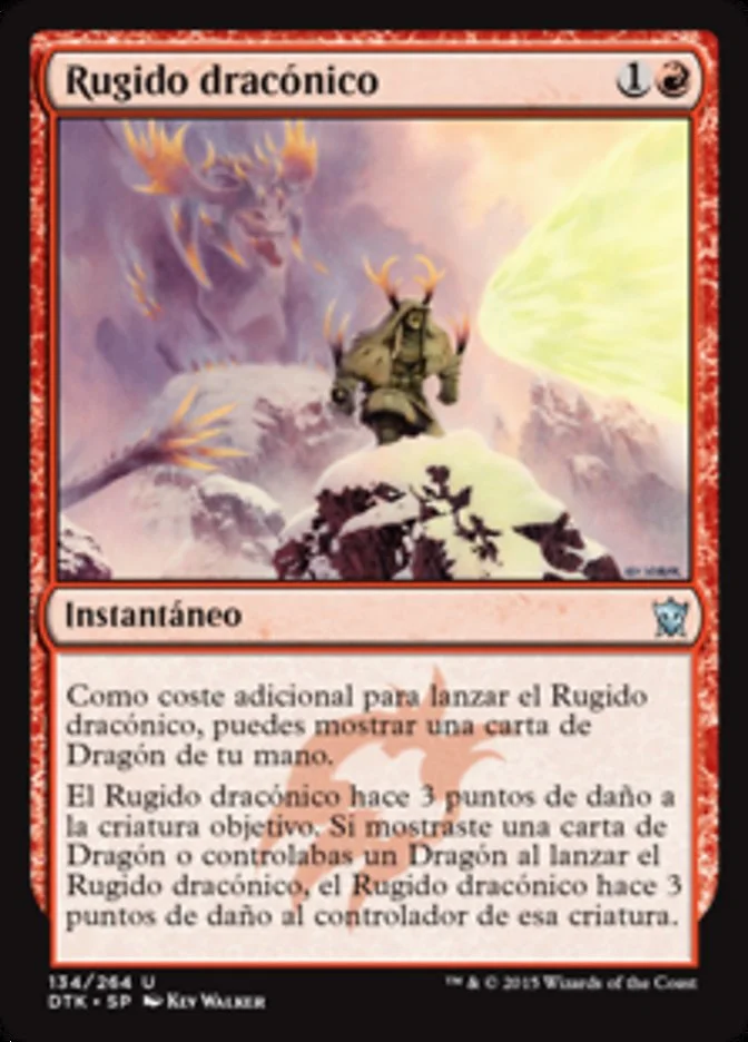 Rugido dracónico (Dragons of Tarkir) - Magic: The Gathering in TCG Land
