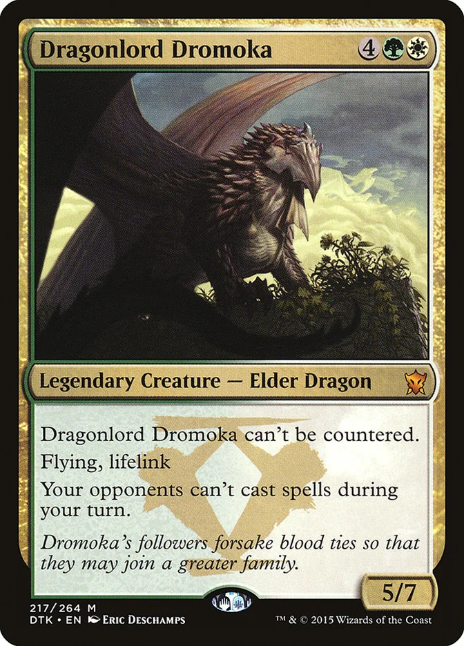 Dragonlord Dromoka (Dragons of Tarkir) - Magic: The Gathering in TCG Land